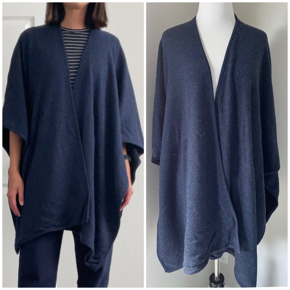 Convertible Wool/Cashmere Shawl